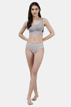 Soie Medium Rise Full Coverage Bikini Panty (Pack of 2) - Multicolor — thumbnail 5
